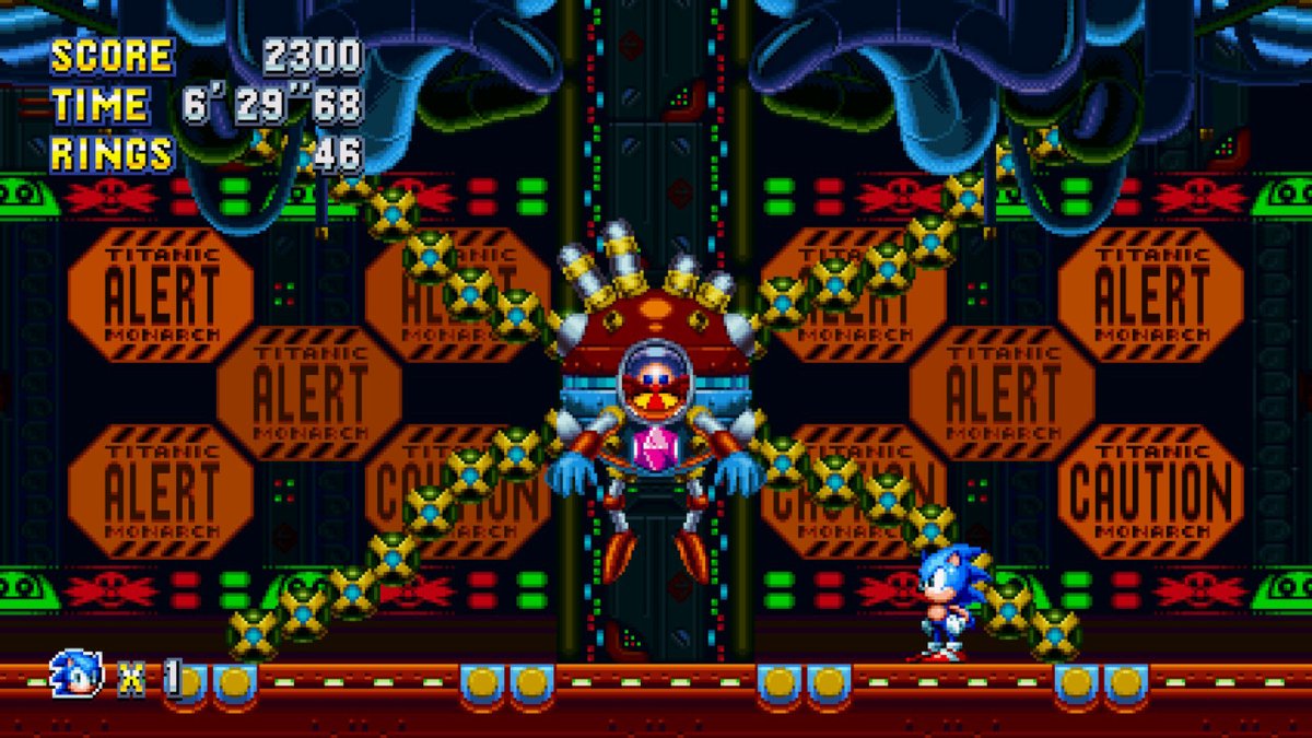 Weekly Video Game Track: Sonic Mania Final Boss
