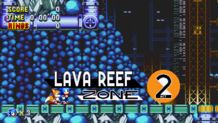 Weekly Video Game Track: Lava Reef Zone Act 2