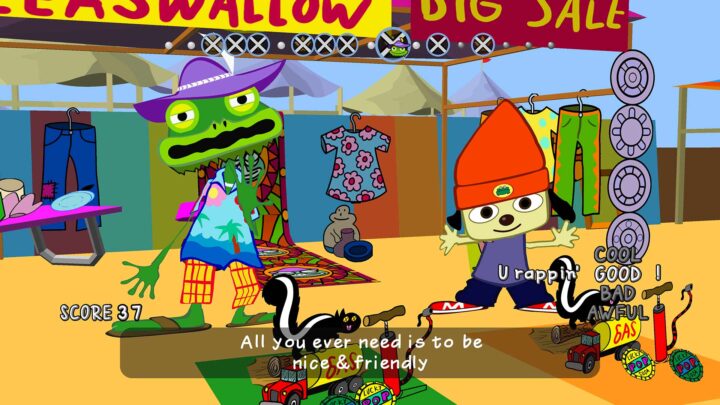 Weekly Video Game Track: Parappa the Rapper – Stage 3